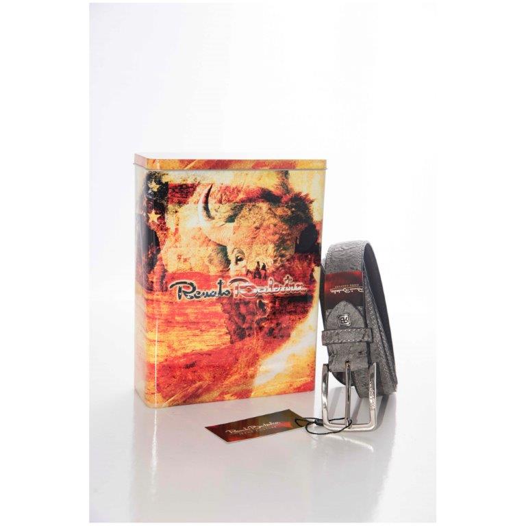 Cintura Renato Balestra con confezione regalo grigio