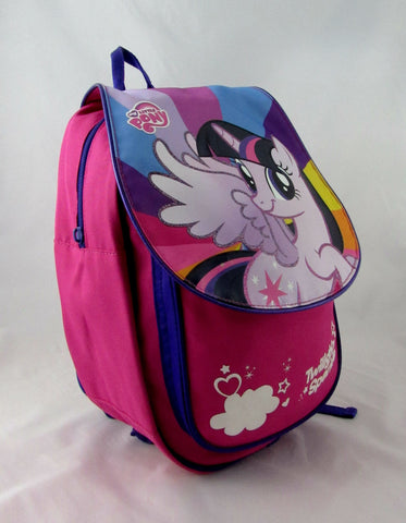 Zaino asilo My Little Pony rosa viola con tasca frontale