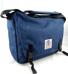 Fox Shoulder Invicta tracolla postina  blu con porta pc e tablet scuola e tempo libero