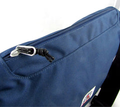 Fox Shoulder Invicta tracolla postina  blu con porta pc e tablet scuola e tempo libero