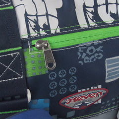 Coordinato Zaino Seven scuola estensibile Big - SEVEN hip graffiti + borsellino ovale