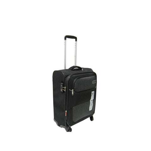 Trolley cabina estensibile 4 ruote RV Roncato reef nero