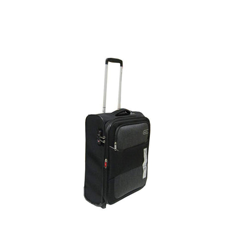 Trolley cabina estensibile 2 ruote RV Roncato reef NERO