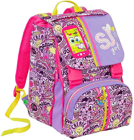 Zaino SJ Gang Girl High Tech  Sdoppiabile regolabile Seven