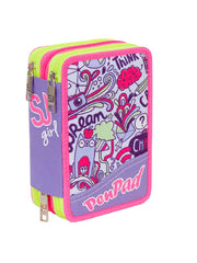 Astuccio 3 ZIP Seven sj girl pen pad high tech completo di tutto