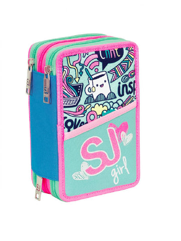 Astuccio 3 ZIP Seven sj girl completo di tutto