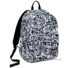 Zaino Seven Ischoolpack Black e White