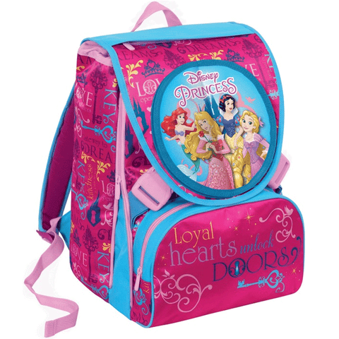 ZAINO  SEVEN ESTENSIBILE PRINCIPESSE DISNEY  + BAMBOLA 30 CM